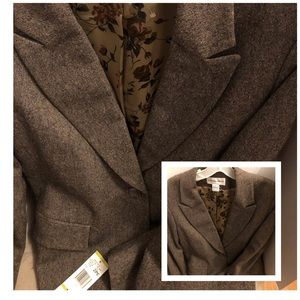 Brown Blazer Only***New with tags****